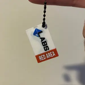 Escape From Tarkov red keycard custom keychain 3D print