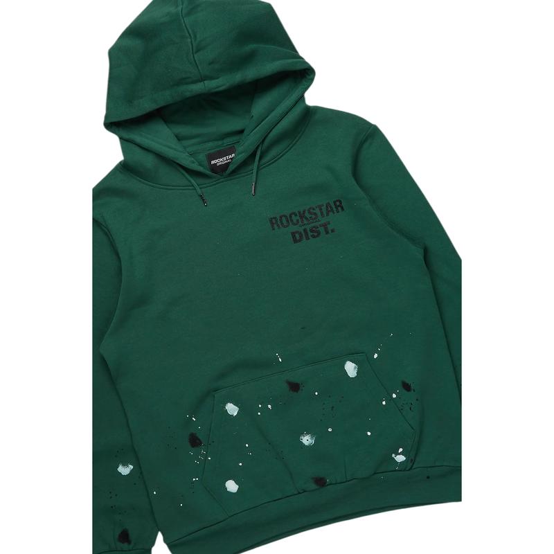 Jaco Green Hoodie Baggy Fit Pant Track Set