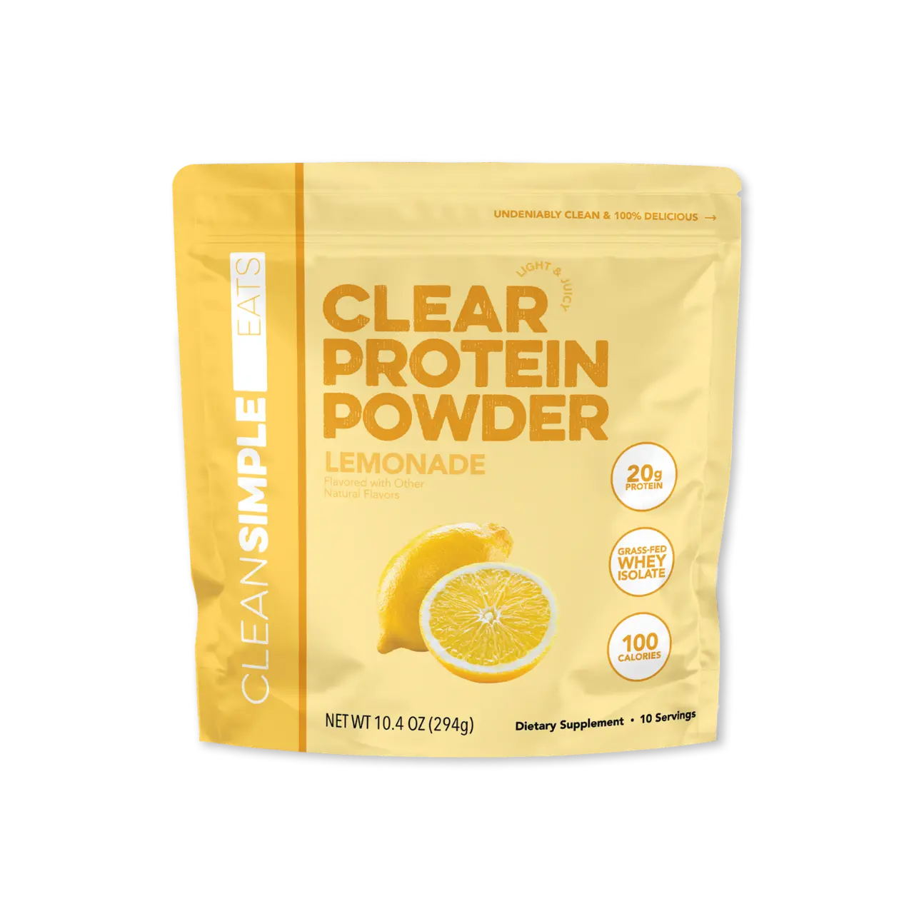 Clear Protein Powder: Lemonade (10 Serving)