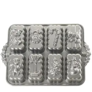 Nordic Ware Holiday Mini Loaf Pan