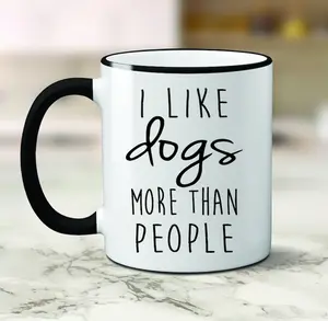 Custom I Like Dogs More Than People Mug, I Like Dogs More Than People Mug, Dog Mugs, Dog Lovers Mug,Custom Dog Mug, Funny Dog Mug, Dog Mom