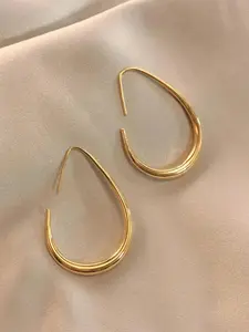 Simple Dangle Earrings, Elegant Hoop Earrings for Women, Fashion Ear Jewelry for Party, Daily Clothing Decor, Trendy All-match & Exquisite Jewelry for Gift, Circle Shape Earrings