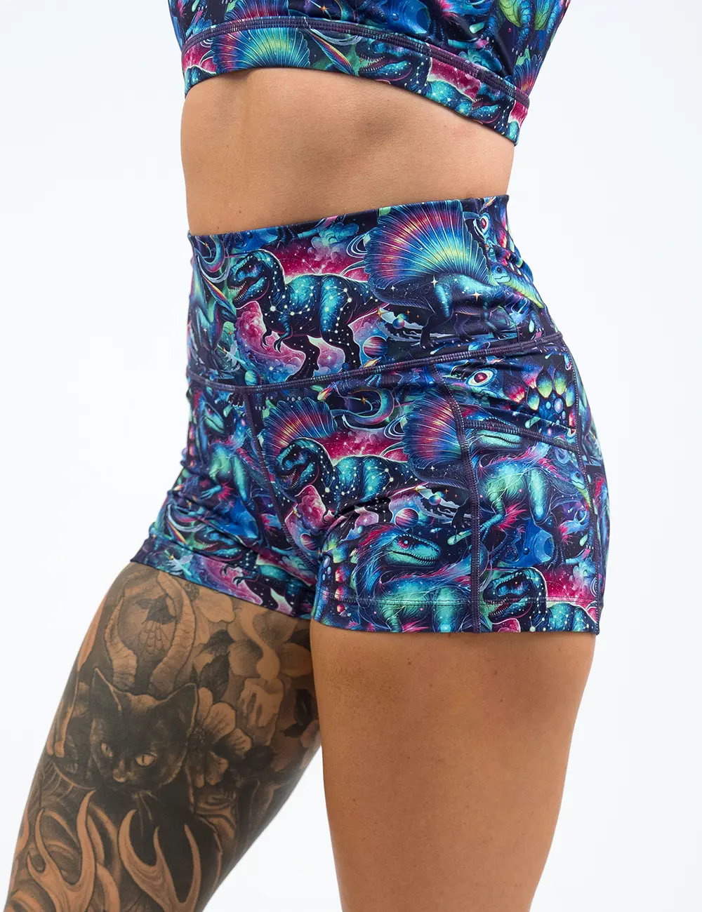 CVG Shorts Dinoverse, Sports Shorts, Gym Shorts, Workout Shorts, Activewear