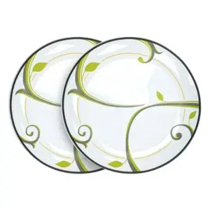 Precise Portions Portion Control Plate - 9-Inch Focus Plates for Healthy Eating - Set of 2