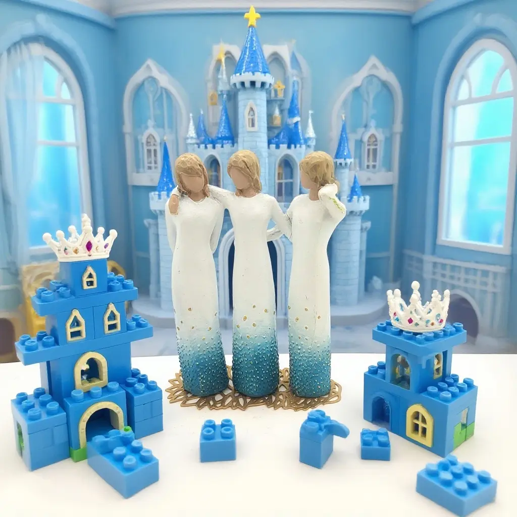 Resin Three Sisters Statue Figurine, Cute Gift for Sister, Christmas, Valentine's Day, Mother's Day, Graduation Celebration Idea, Sister Home Decor, Living Room Decoration, Decorative Home Ornament, Art Figurine, Resin Figure, Lightweight