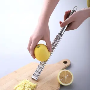 Stainless Steel Cheese Grater Set, Lemon Zester & Chocolate/lemon Peel Shredder, Easy Shredding Kitchen Gadget for Home & Restaurant