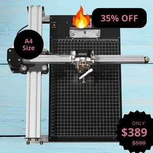 UUNA TEK®  iDraw 2.0 - A4 Size Drawing Robot Drawing Machine, Best Entry - Level Pen Plotter