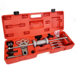 XtremepowerUS Slide Hammer Axle Jaw Puller Tool Kit 8 Way Internal External, All-In-One Tool Kits