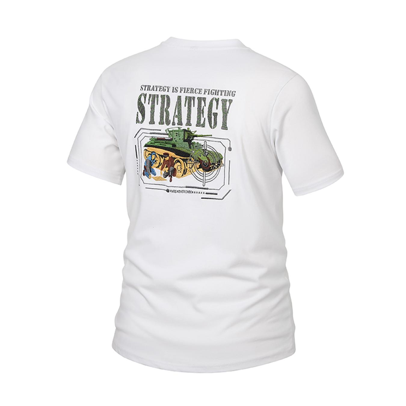 Men’s crew neck short sleeve T-shirt, minimalist target graphic print casual tee, soft breathable cotton top for everyday wear and workouts