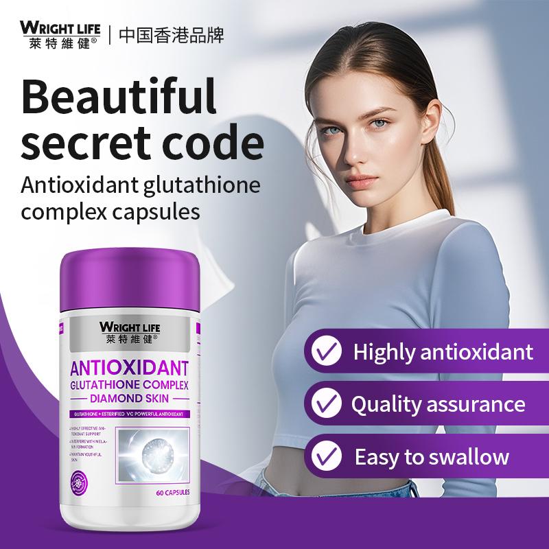 Wright Life Glutathione Capsules (60 capsules) Supplement