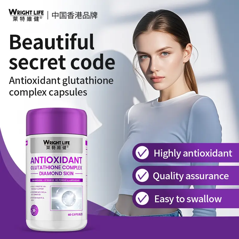 Wright Life Glutathione Capsules (60 capsules) Supplement