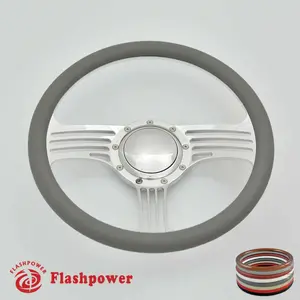 14" Billet Steering Wheels Impala Chevy II Nova Chevelle w/ Horn