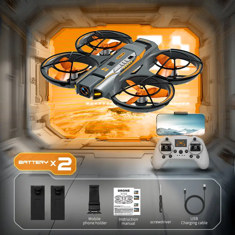 A21 Dual Electric Drone - Black - General Control
