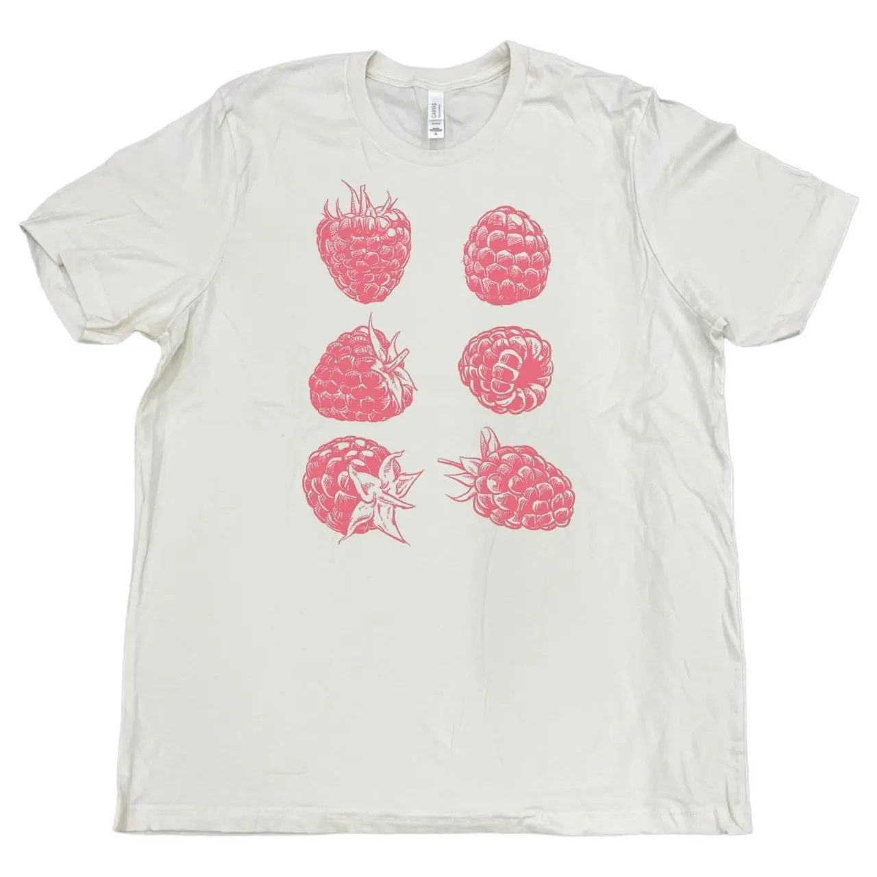 Raspberry Graphic T-Shirt Size S-5XL