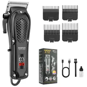 HIENA Men's Hair Clipper  Set  Accessories – Rechargeable Cordless Haircut Kit for Personal and Professional Use, exquisite gifts