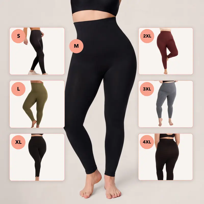 Shapermint High Waisted Leggings for Women Tummy Control, Medium Compression, Shaping Leggings, Non See-Through Yoga Pants, No-Roll Waistband, Workout & Everyday, S-4XL Shapermint High Waisted Leggings for Women Tummy Control, Medium Compression, Shaping Leggings, Non See-Through Yoga Pants, No-Roll Waistband, Workout & Everyday, S-4XL