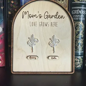 Mom’s Garden - Customizable Wildflower Sign, Mother’s Day Gift