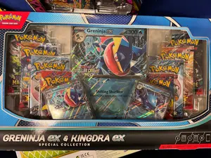 Pokemon Greninja ex & Kingdra ex Special Collection