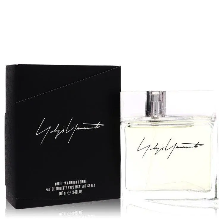 Yohji Yamamoto Homme EDT Spray 3.4oz | Japanese Fashion Designer Masculine Cologne | Elegant Warm Woody Spicy Sophisticated Fragrance for Men | Long-Lasting Artisan Signature Scent