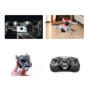 Ultra-Mini Pocket Drone with HD Camera - World's Smallest Foldable Quadcopter for Kids Beginners and Indoor Outdoor Adventures