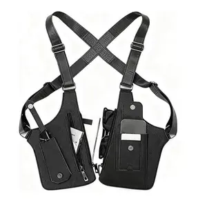 This adjustable premium leather underarm bag comes with hidden anti-theft pocket to keep phone and daily belongings safe. Perfect companion for cycling, hiking, running and outdoor activities.