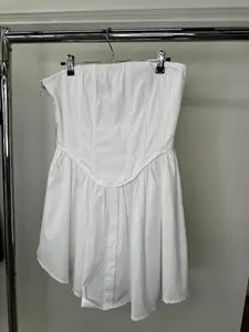 Corset Mini Dress- White