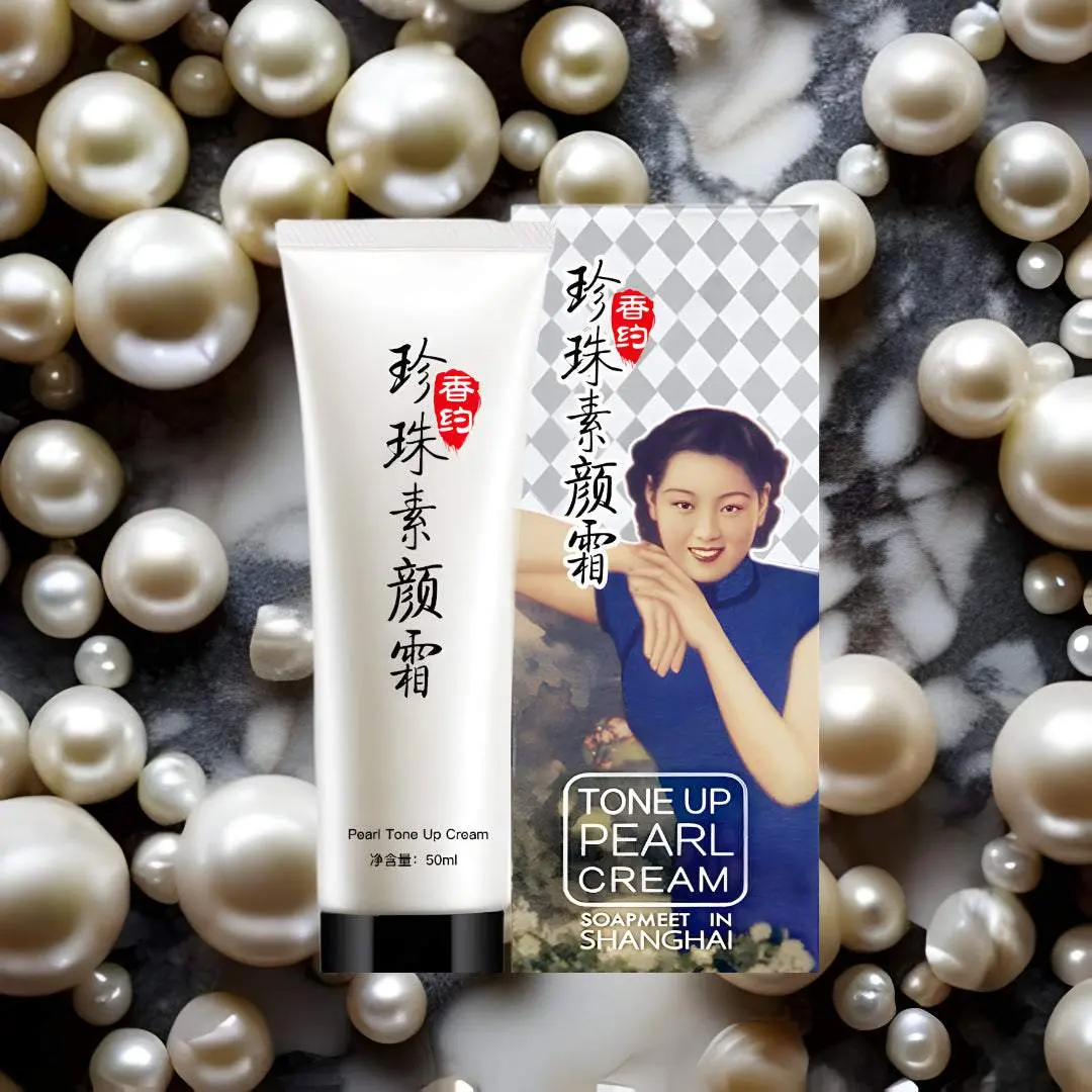 Face Base Primer with Pearl Extract Hydrating Long-lasting Pore Minimizing High Coverage