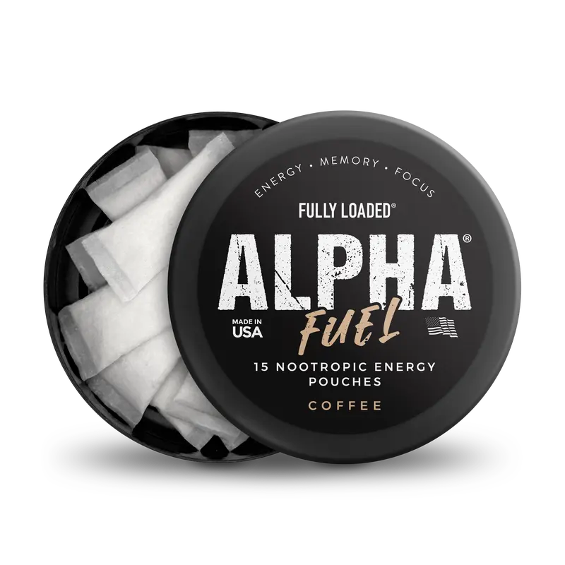 Coffee ALPHA Fuel Nootropic Energy Pouches