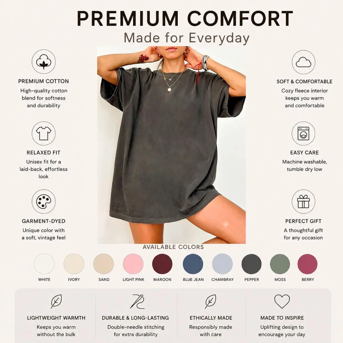 Comfort Colors  - Jeneisa Chicken