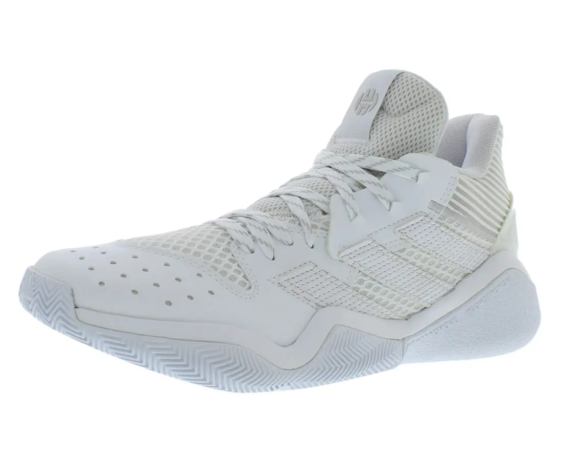 Adidas Harden Stepback Men's Basketball Sneakers - Durable Synthetic & Textile Upper, Secure Lace-Up Athletic Performance Footwear, Sneaker
