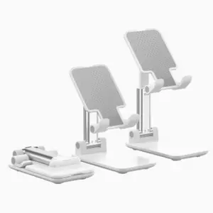 Adjustable Desktop Phone Stand, Compatible with iPhone and iPad, Foldable Tablet Holder, Universal Type, Suitable for Home and Office Use, Tablet Phone Mount