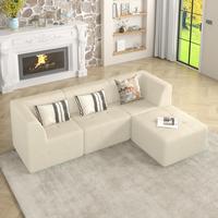 beige sofa