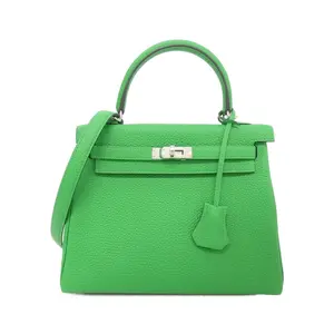 Pre-owned HERMÈS Calfskin Shoulder Bags Hermes Kelly25 Togo Bag