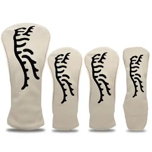 Tiger Pattern Golf Club Cover, Single Swing Protective Gear, Dust-Proof & Durable Design, Suitable for Men & Women, Golf Accessories