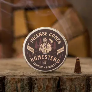 Homestead | Tobacco + Leather Incense