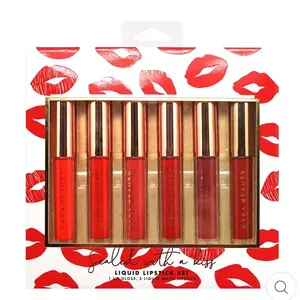 Kara Beauty SEALED WITH A KISS 6- Piece Liquid Lipstick