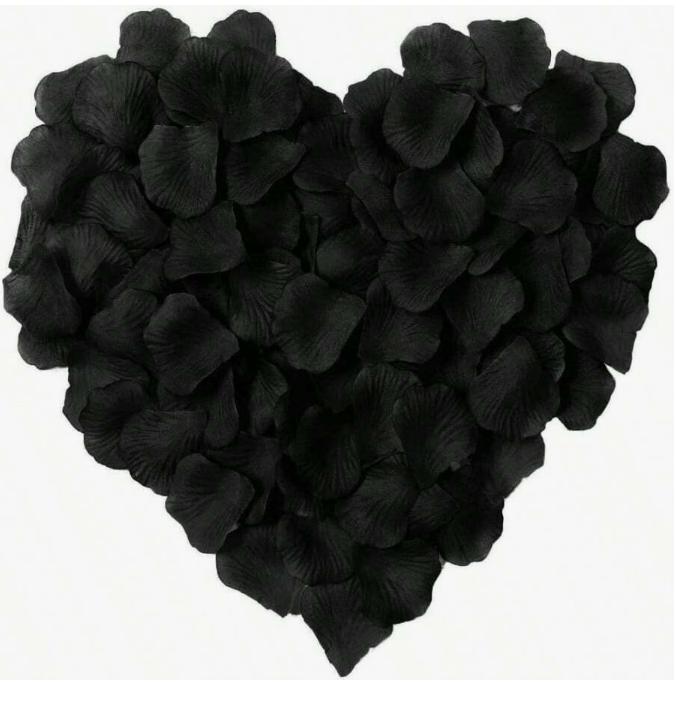 1050pcs Black Silver Party Balloons Decorations Silver Happy Birthday Banner Chrome Latex Heart Shape Foil 1000pcs Black Rose Petals for Birthday Wedding Baby Shower Anniversary Perfect Kit for All Occasions happy birthday roomdecor fake flower petal Gold