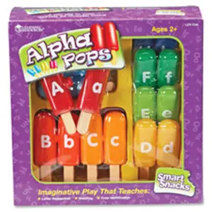 Learning Resources  Smart Snacks Alpha Pops Skill Learning- 13 Per Set