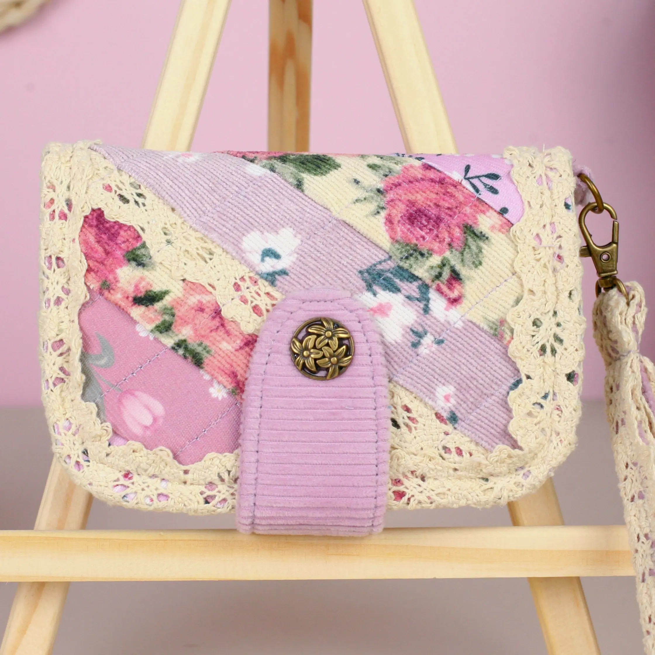 Floral Purple - Bifold