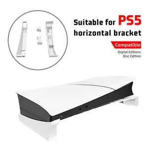 Horizontal Stand Compatible with Ps5, Base Accessories for P5 Discs & Digital Edition, Model Xinghao, No Power Consumption