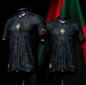 Premium Siu Seven Black Soccer Jersey Vintage Streetwear Football Shirt