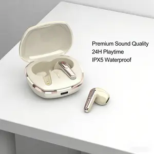 Wireless Headphones, Bluetooth-compatible 6.0 Earbuds with Anc, HiFi Stereo Sound, Clear Calls, Type-C Fast Charge, Ipx5 Waterproof for Sports