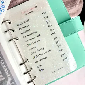 Custom Bi-Weekly Table of Contents Dashboard - Up to 12 Categories, Monthly Savings & Budget Tracking, Ideal for Personal Use