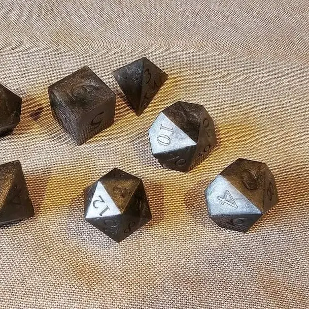 Dungeons and Dragons Custom Dice - Ready to Use and Personalized