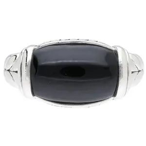 Tiffany Kay Studio Sterling Herringbone Gemstone Ring