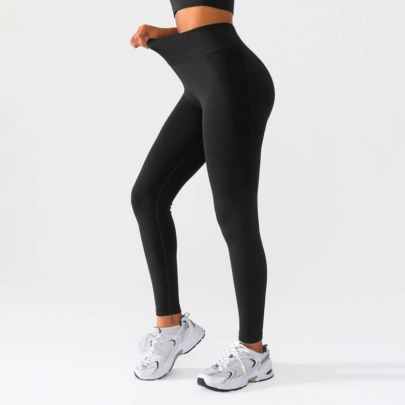 High-Waisted Yoga Pants for Women - Seamless Tummy Control fall Outfits& Butt Lifting Workout Leggings #Parati #GymWorkout #TikTokMadeMeBuyIt #outdoorfun#warmupforholiday#tiktokmademebuyit-1