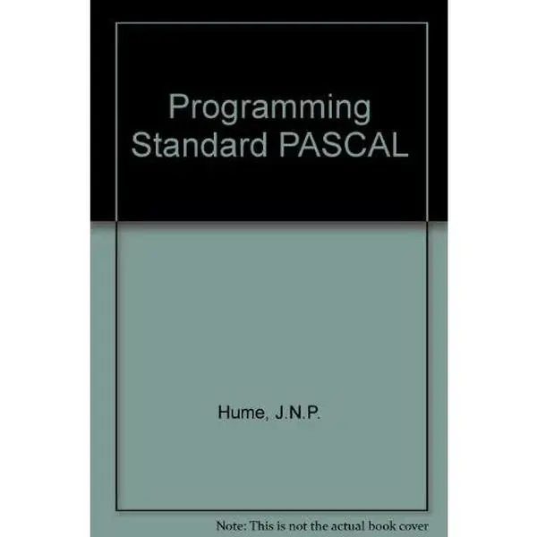 USED Book - Programming Standard Pascal by R. C. Holt (Paperback) - english