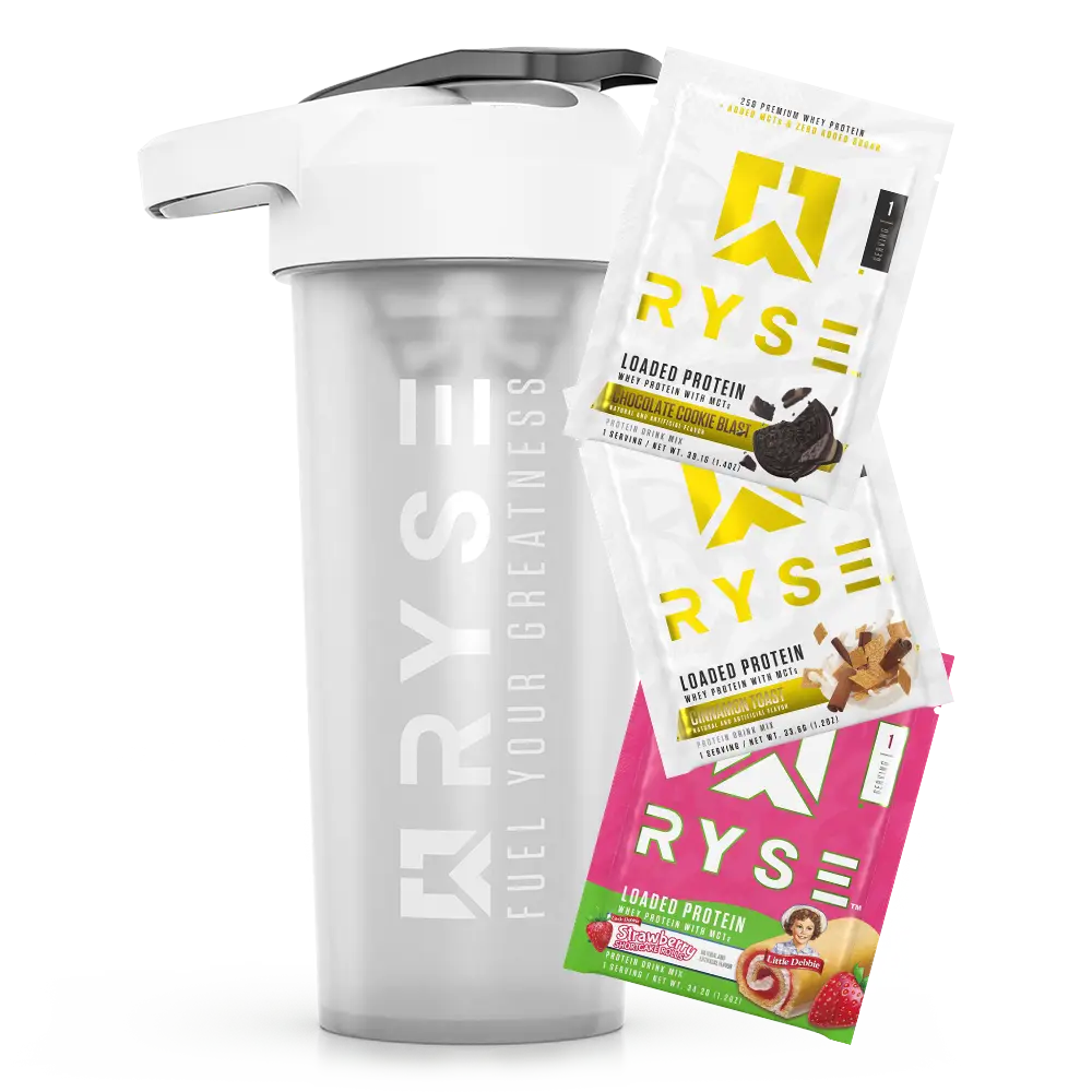 Loaded Protein 3 Samples Variety Pack + Free SportShaker