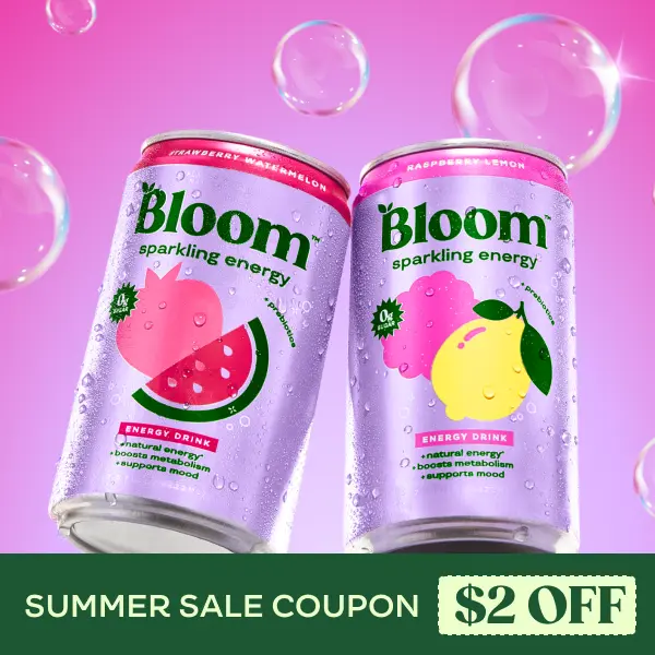 New!! Bloom Mini - Sparkling Energy Mini Cans Variety Pack, Strawberry Watermelon (6), Raspberry Lemon (6), 7.5 oz Cans, 12 pack New!! Bloom Mini - Sparkling Energy Mini Cans Variety Pack, Strawberry Watermelon (6), Raspberry Lemon (6), 7.5 oz Cans, 12 pack