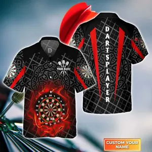 Addict Celtic Pattern Darts Hawaiian Shirt, Darts Hawaiian shirt for men, gift F